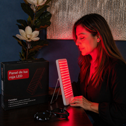 Dispositivo portátil terapia led