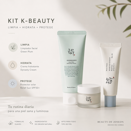 Kit rutina facial K-BEAUTY