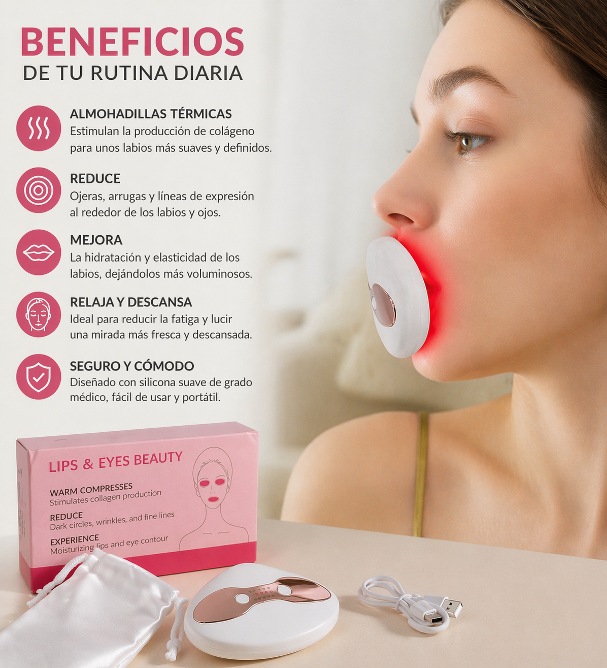 Led labios