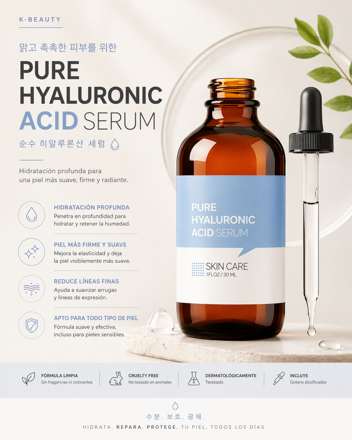 Sérum ácido hialurónico